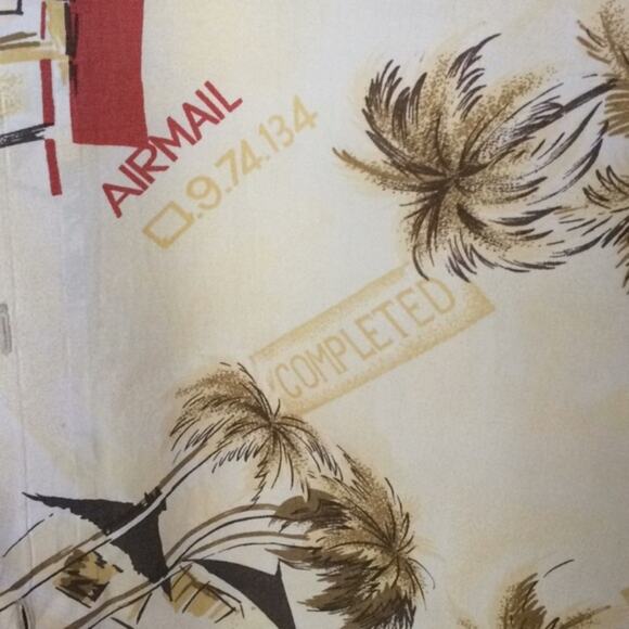 Tropical Airmail Shirt XL - Picture 2 of 5